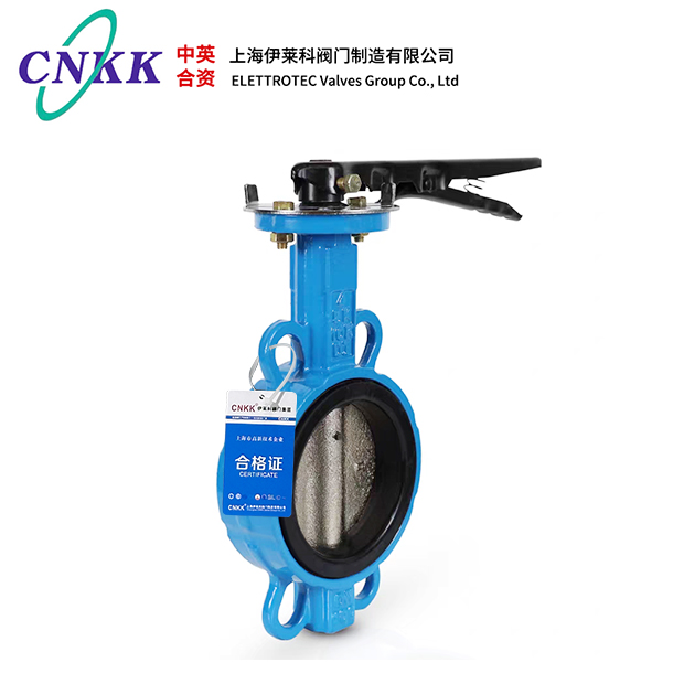 手柄对夹蝶阀参数