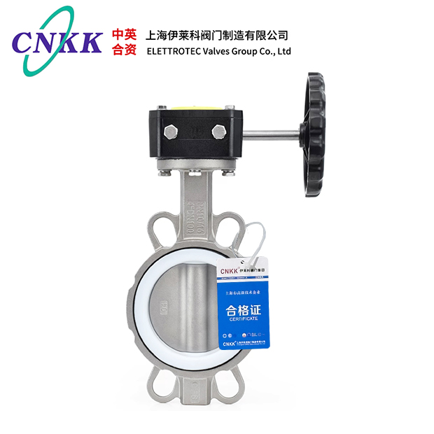 涡轮不锈钢四氟蝶阀