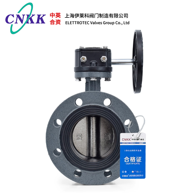 涡轮铸钢法兰蝶阀